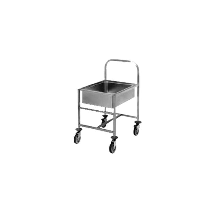 DITO SAMA RC14 İÇİN GN 2/1 PASLANMAZ ÇELİK ARABA resmi